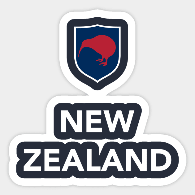 New Zealand Kiwi Sticker by vladocar